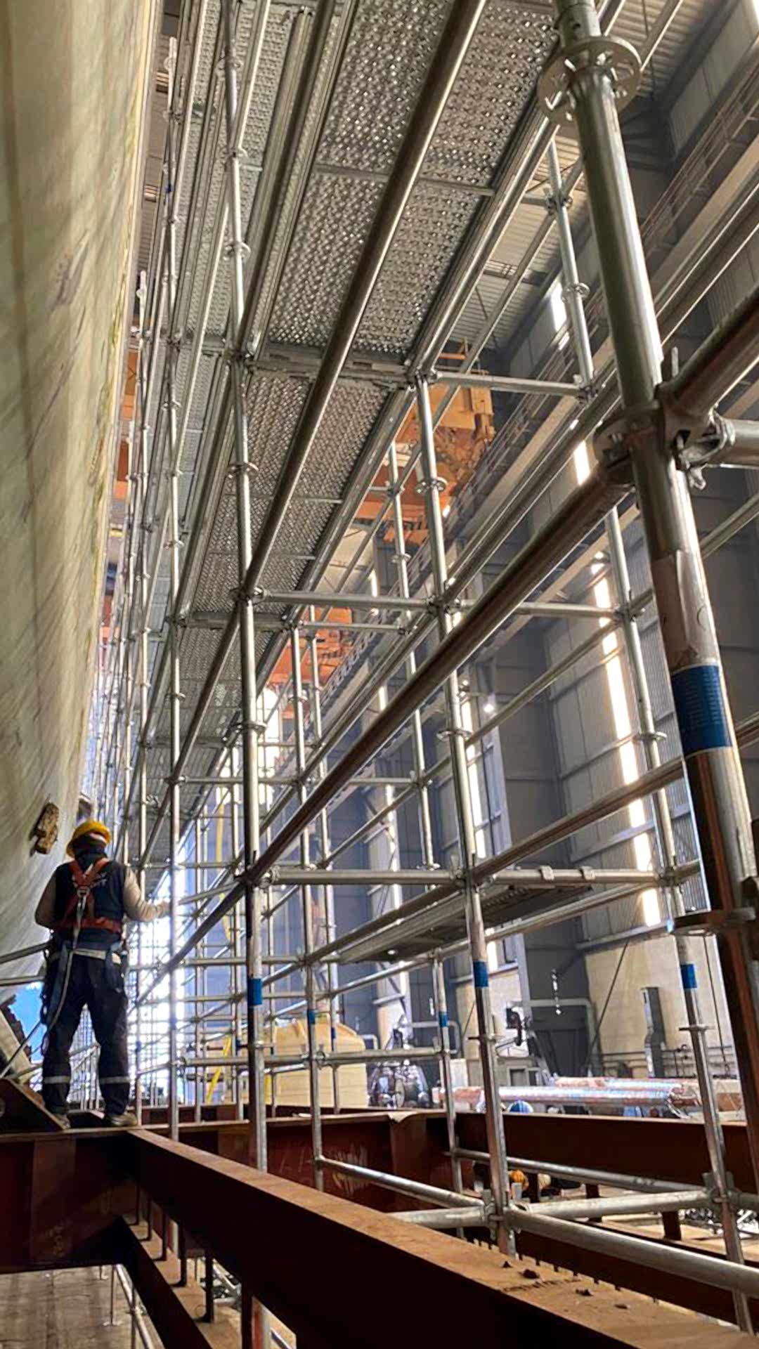 Flanşlı İskele Sistemi