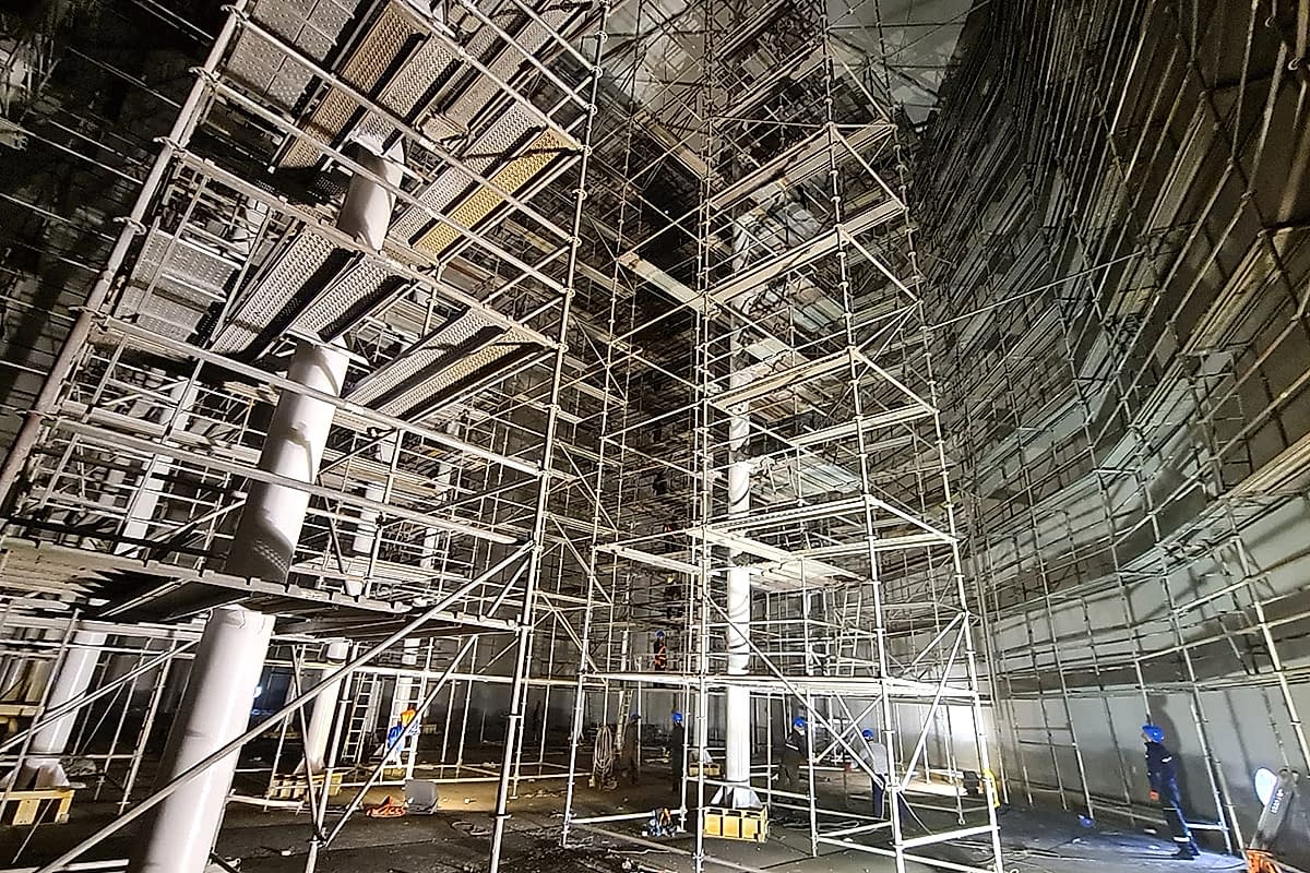 Flanşlı İskele Sistemi